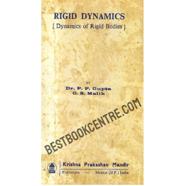 Rigid dynamic [Dynamic of rigid bodies]